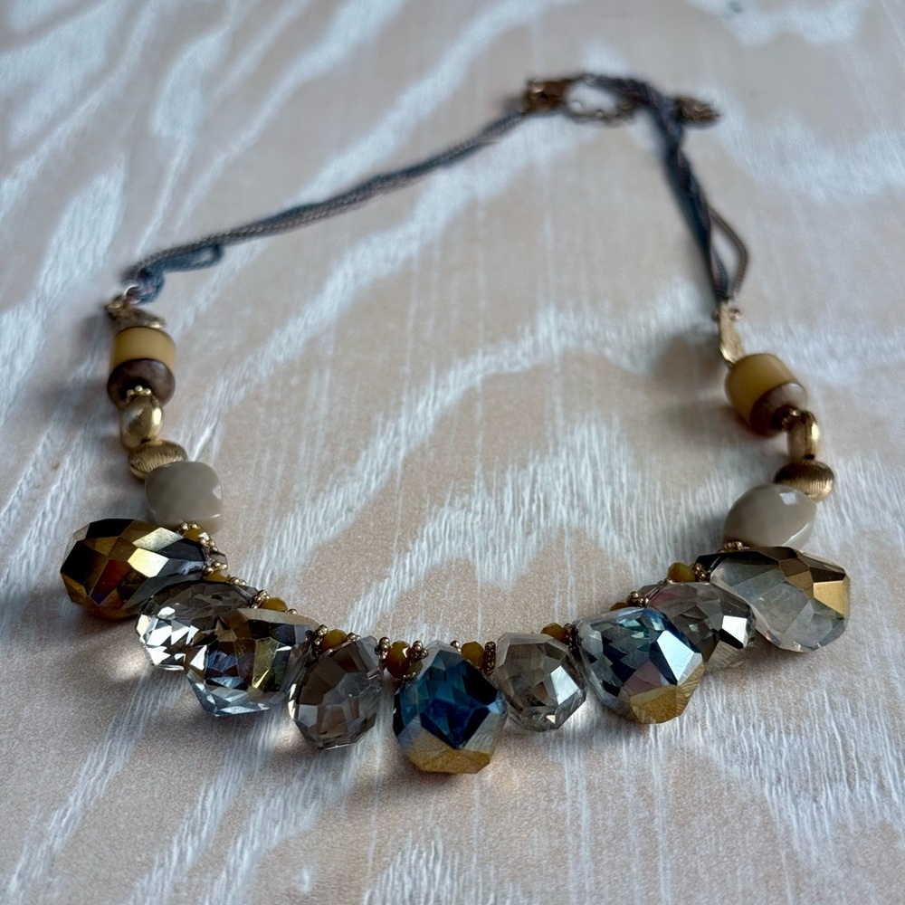 Chic Gold and Silver Women's Necklace